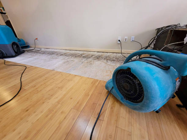 Professional Flood Damage Cleanup technician working in Concord, NC
